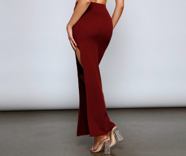 So Stunning Asymmetrical Maxi Skirt - Image 6