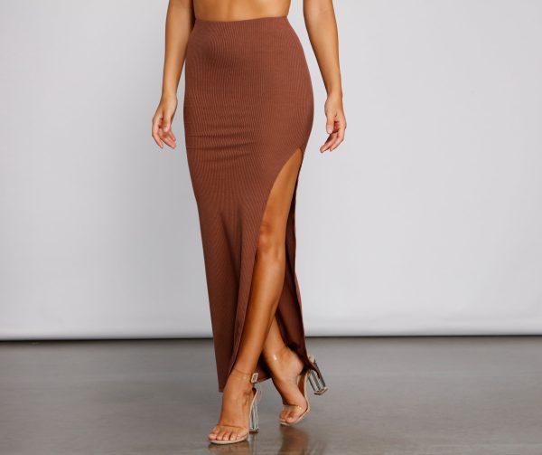So Stunning Asymmetrical Maxi Skirt - Image 10