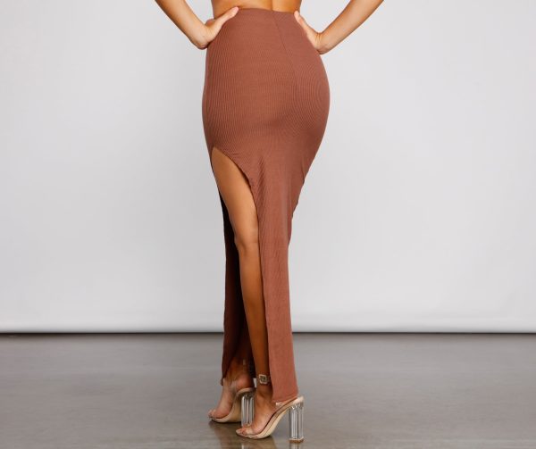 So Stunning Asymmetrical Maxi Skirt - Image 11