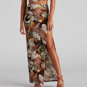 Tropical Dream Maxi Skirt
