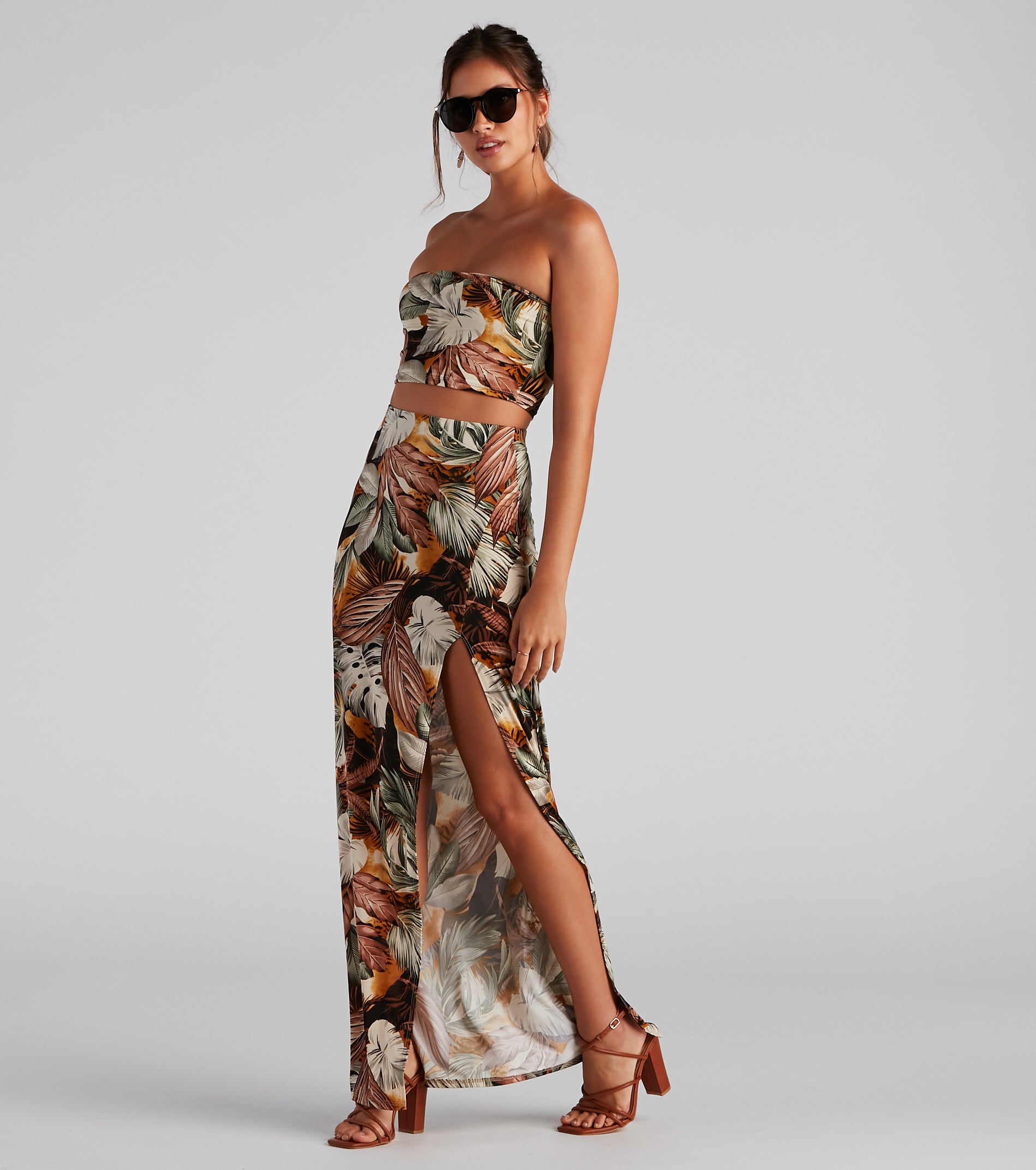Tropical Dream Maxi Skirt - Image 2