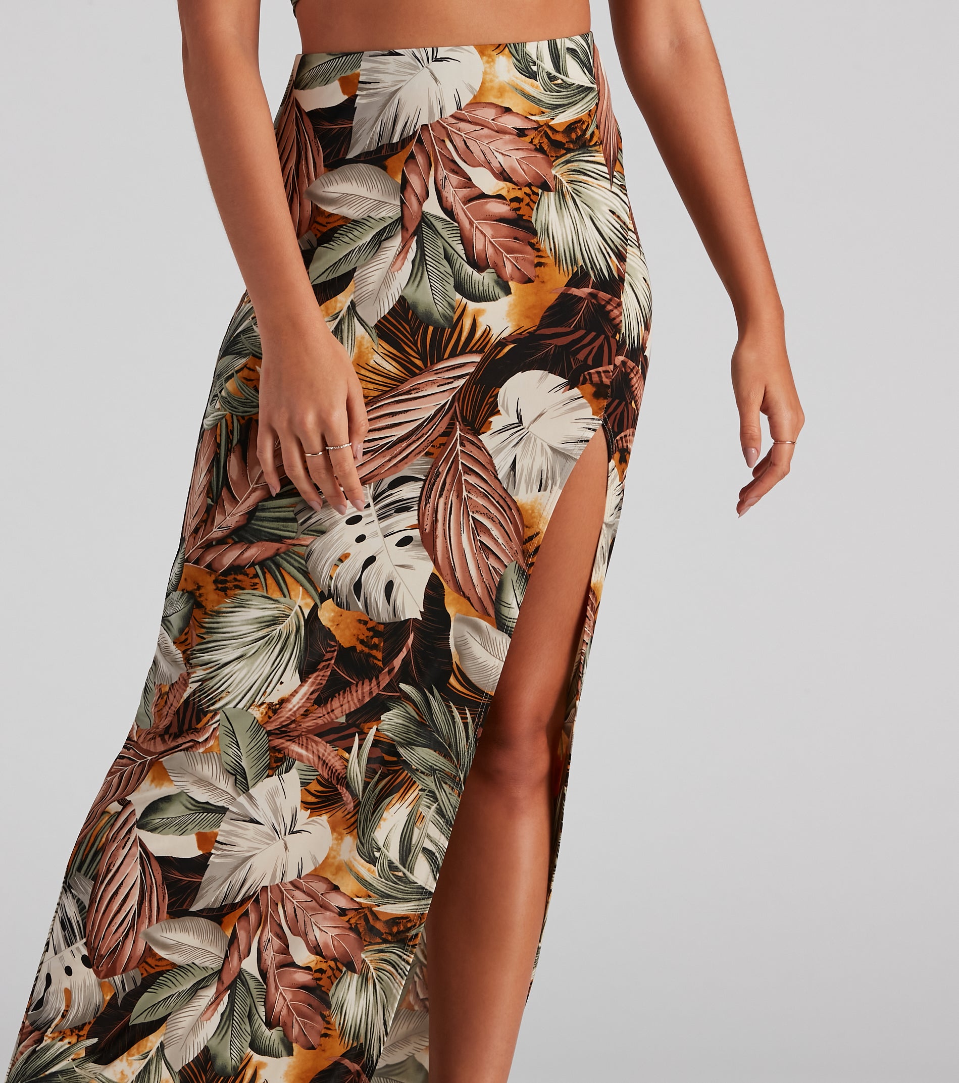 Tropical Dream Maxi Skirt - Image 4