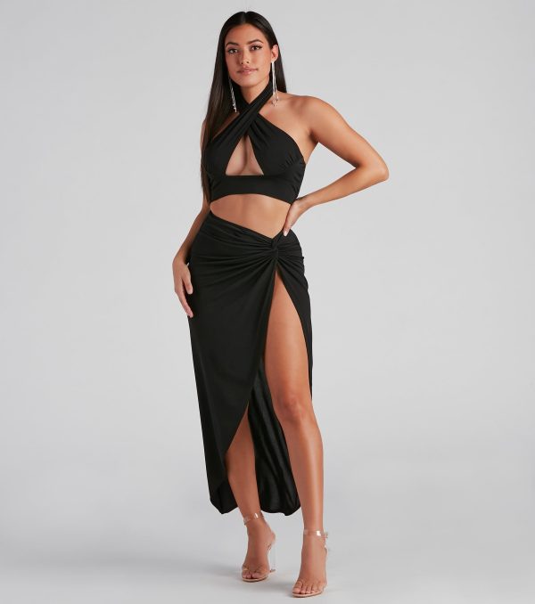 All Night Wrap Maxi Skirt - Image 6