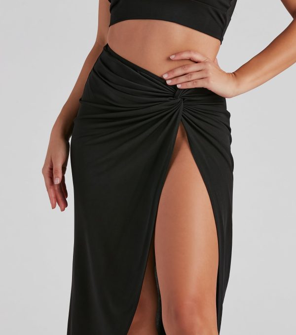 All Night Wrap Maxi Skirt - Image 8