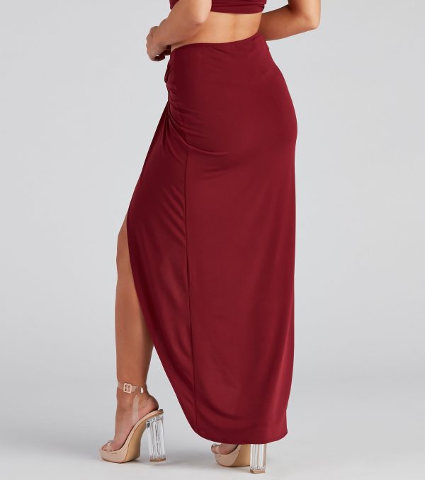 All Night Wrap Maxi Skirt - Image 3