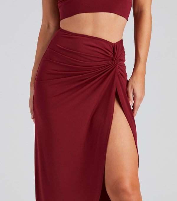 All Night Wrap Maxi Skirt - Image 4