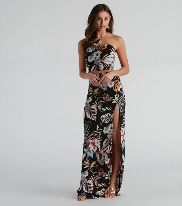 Ticket To Paradise Slit Maxi Skirt - Image 2
