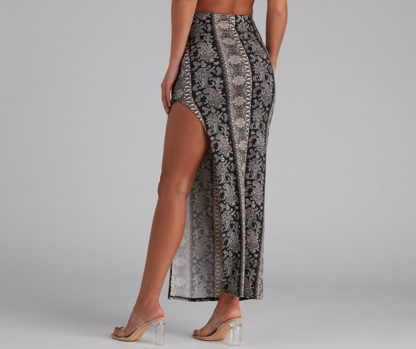 All The Boho Vibes Maxi Skirt - Image 2