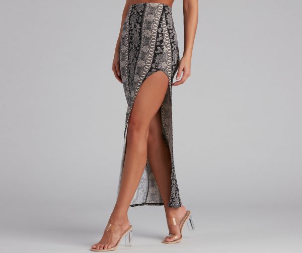 All The Boho Vibes Maxi Skirt - Image 4