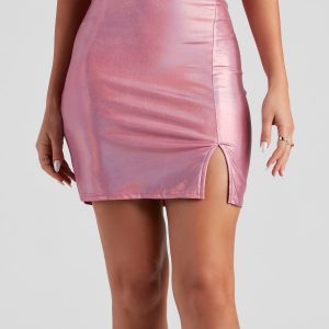 Fantasy Fairy Holographic Mini Skirt