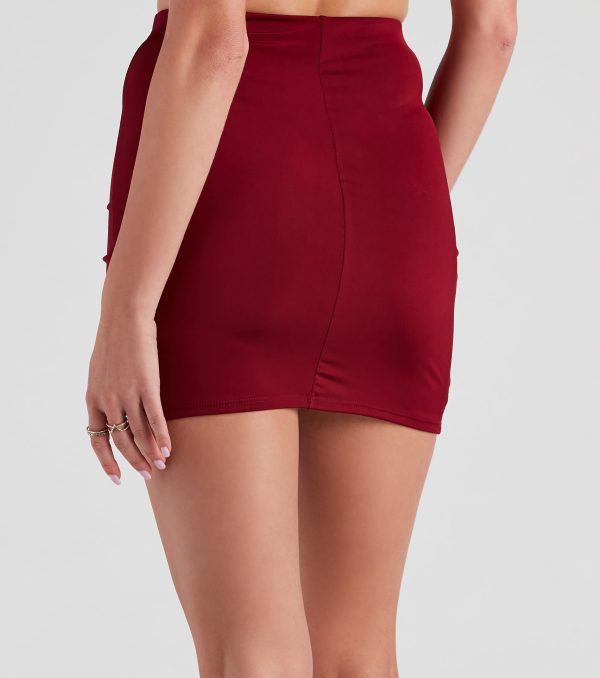 Language Of Glam Ruche Mini Skirt - Image 2