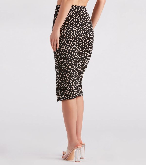 Fiercely Chic Leopard Midi Skirt - Image 3
