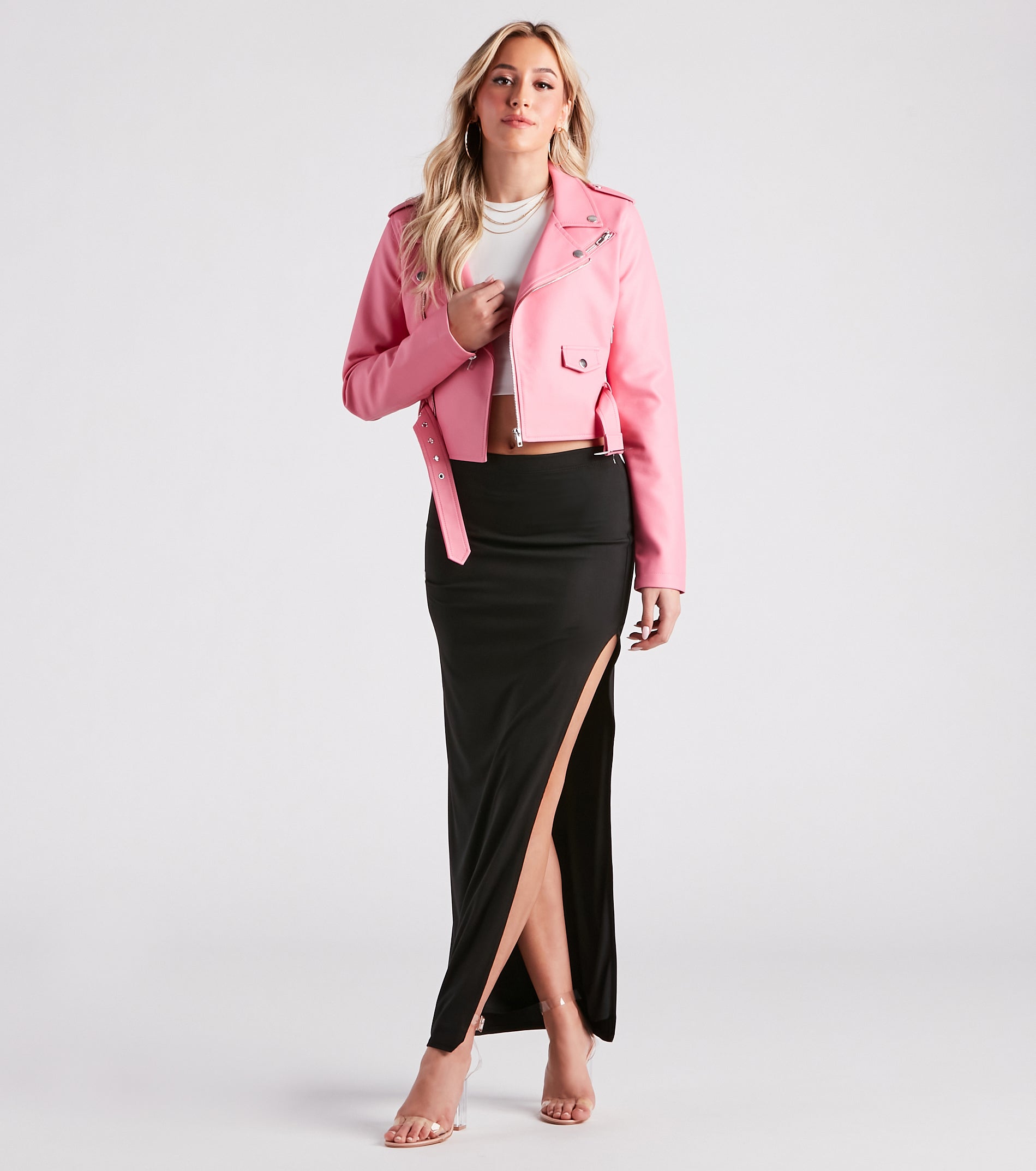 On My Mind Side Slit Maxi Skirt - Image 6