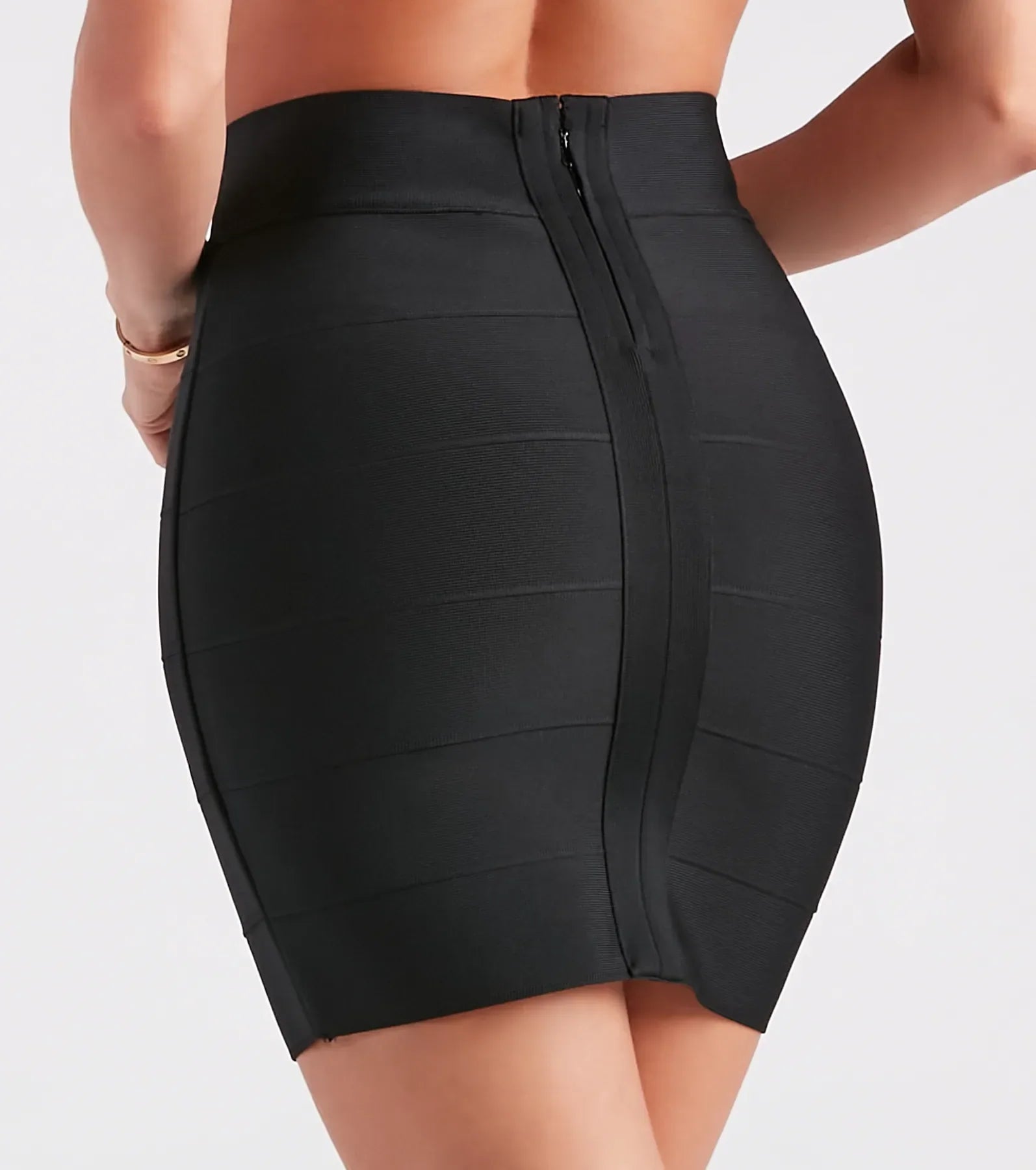 Sleek And Snatched Bandage Mini Skirt - Image 19