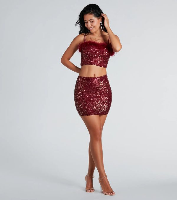 Save A Dance Sequin Mini Skirt - Image 2