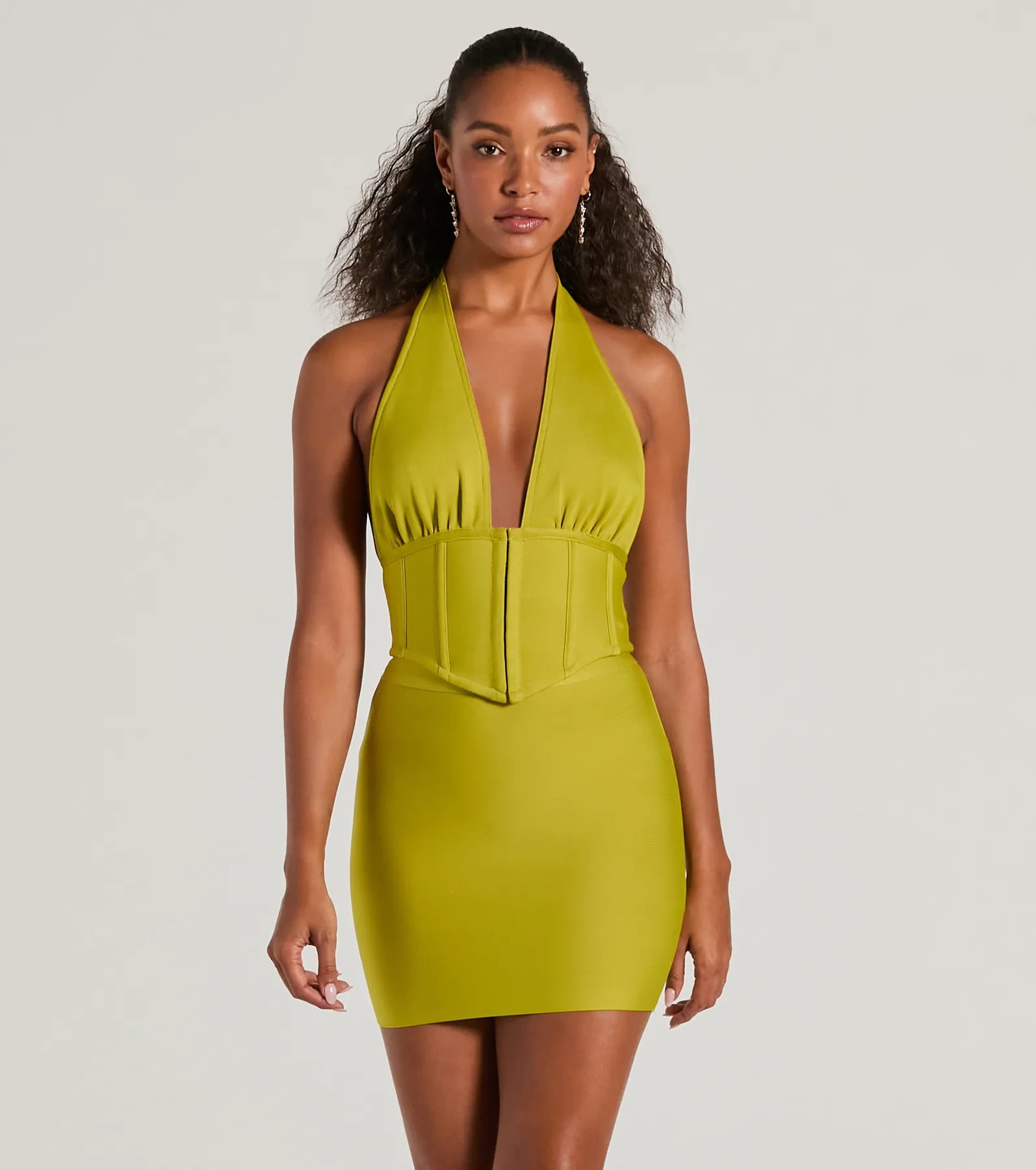 Sculpted Sultry Bandage Mini Skirt - Image 3