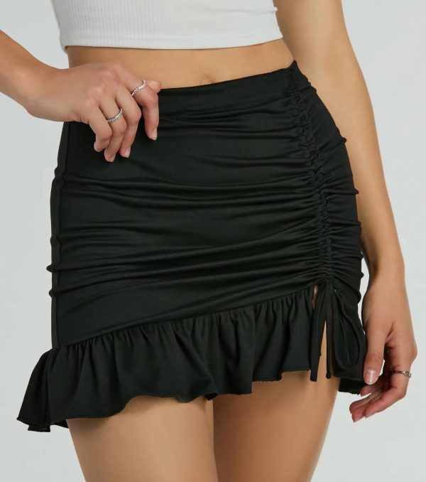 Flirty Fun High-Rise Ruffle Mini Skirt - Image 4