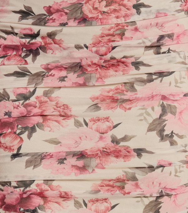Blooming Bliss High-Rise Bodycon Floral Maxi Skirt - Image 3