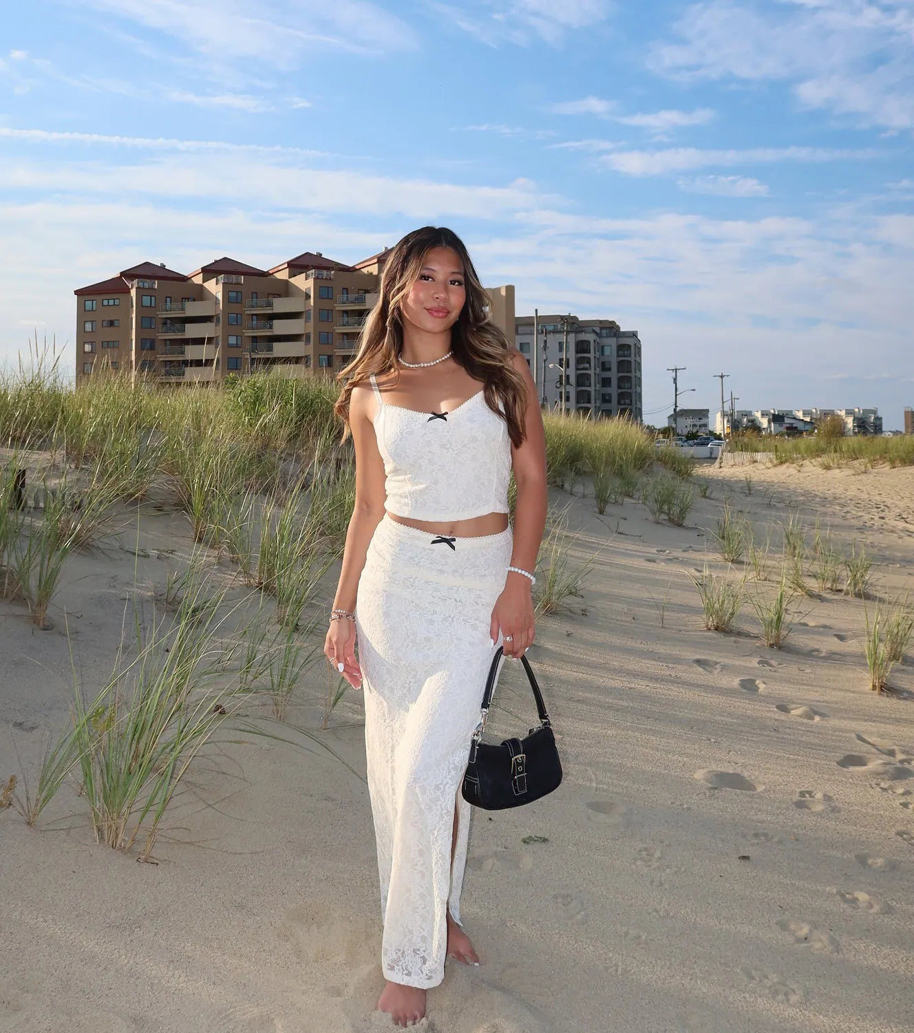Unforgettable Dream High Rise Lace Maxi Skirt - Image 2