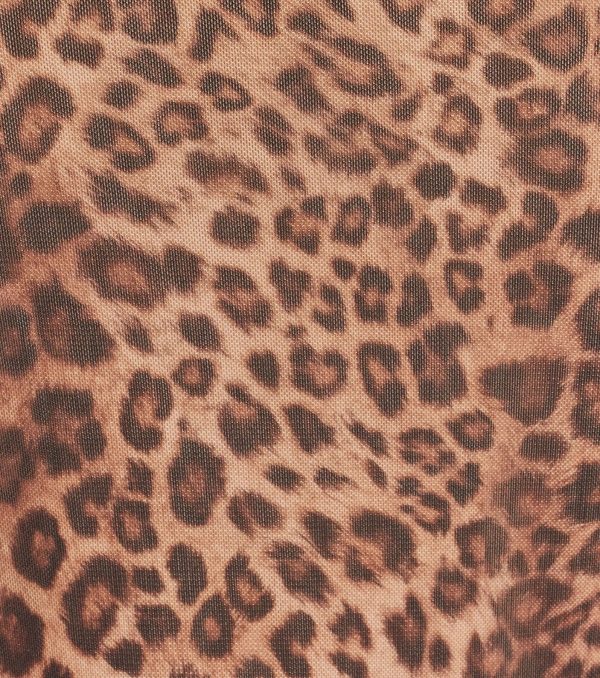 Forever Fierce Leopard Print and Bow Maxi Skirt - Image 3