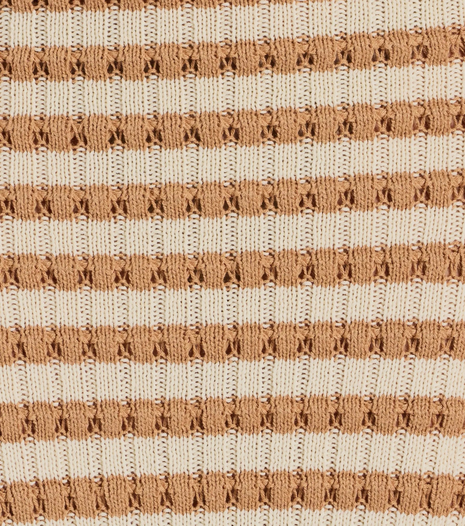 Seaside Cutie Striped Slit Knit Midi Skirt - Image 3