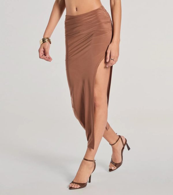 The One High-Rise Slit Maxi Skirt - Image 12