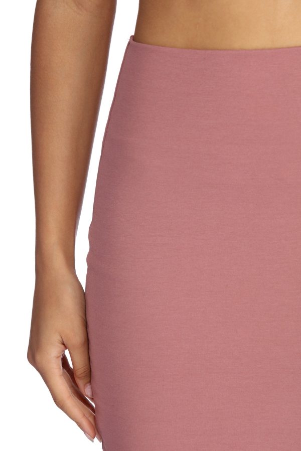 On Point In Ponte Knit High Waist Mini Skirt - Image 29