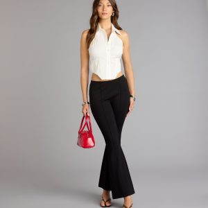 Your Strut Starts Here Ponte Flare Pants