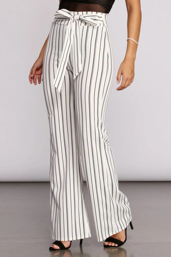 Social Ladder Striped Pants - Image 4