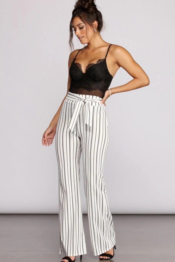 Social Ladder Striped Pants - Image 6