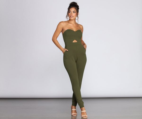 Be Mine Sweetheart Tapered Jumpsuit - Image 2