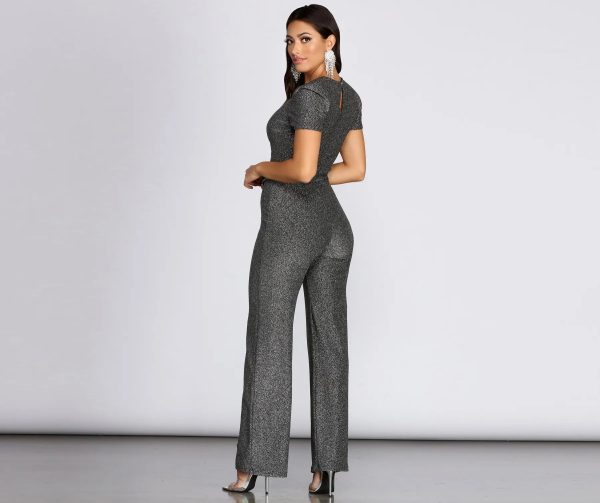 Go Your Own Way Glitter Jumpsuit - Image 4