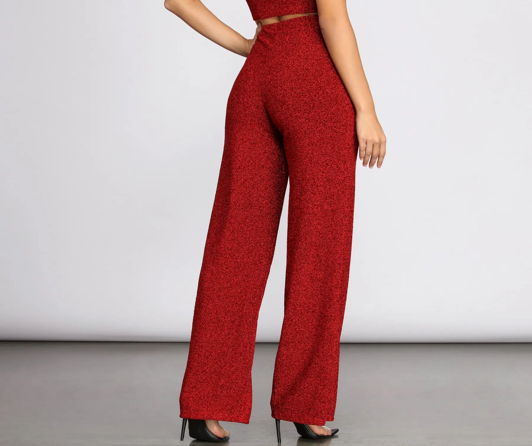 Fiery Fashionista Wide Leg Pants - Image 2