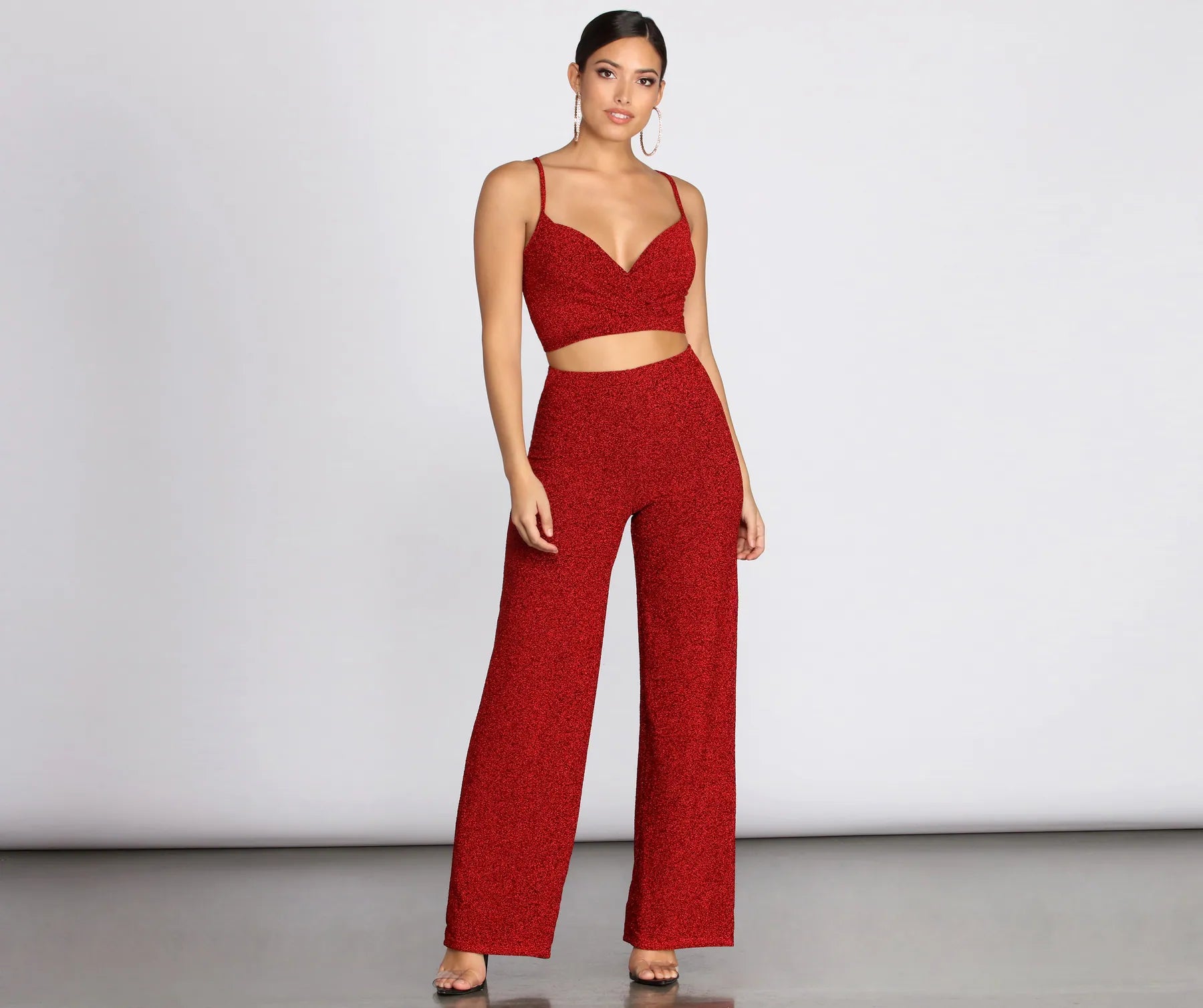 Fiery Fashionista Wide Leg Pants - Image 5