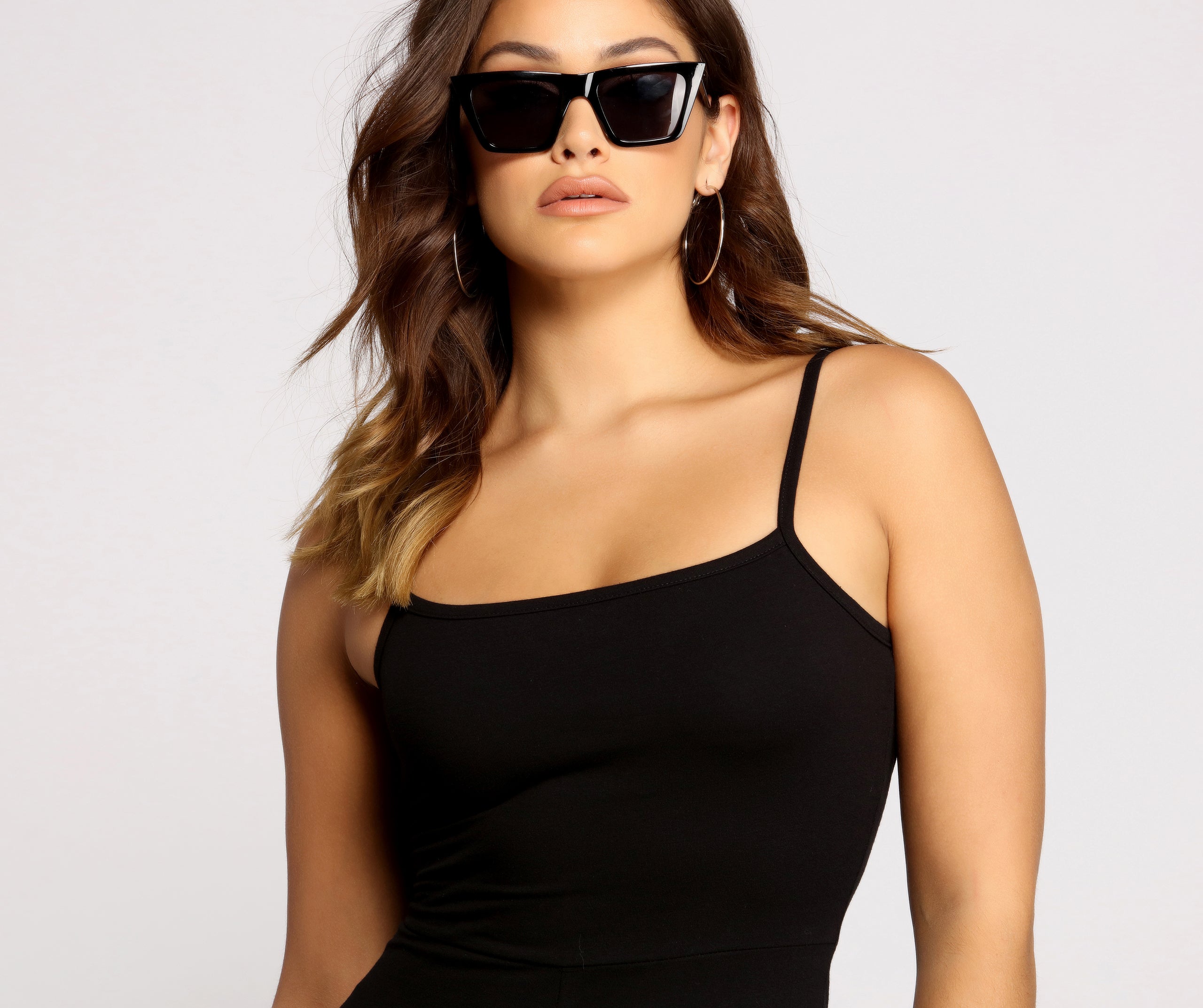 On That Basic Open Back Sleeveless Catsuit - Image 4