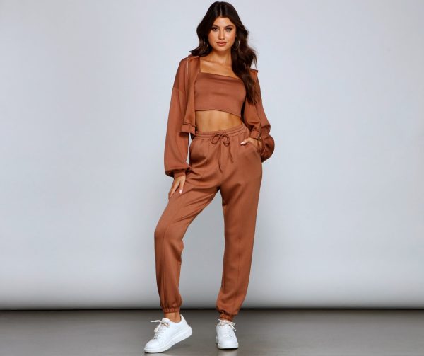 Trendsetting Babe High Waist Joggers - Image 10