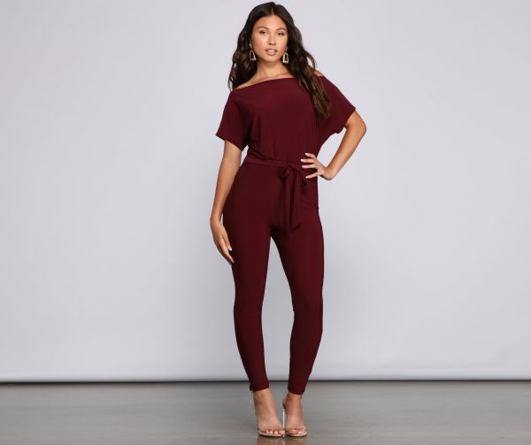 Chill Out Boat Neck Catsuit - Image 5