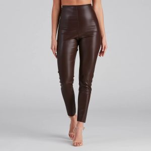 The One You Want Faux Leather Leggings