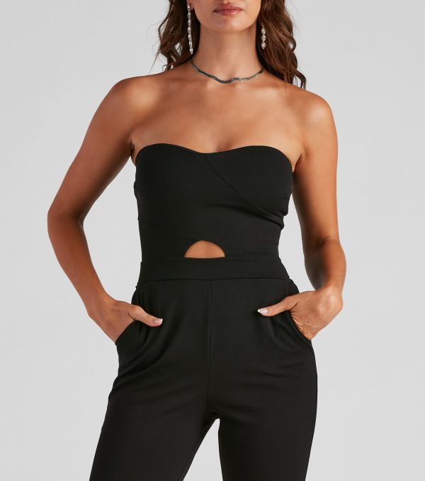 Chic Sophistication Sleeveless Tapered Jumpsuit - Image 4
