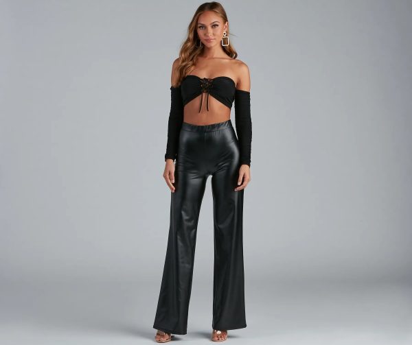 Trendsetting Moment Faux Leather Pants - Image 5
