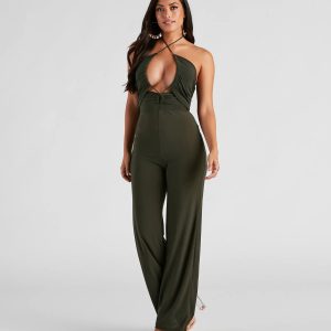 Feeling Flawless Halter Jumpsuit