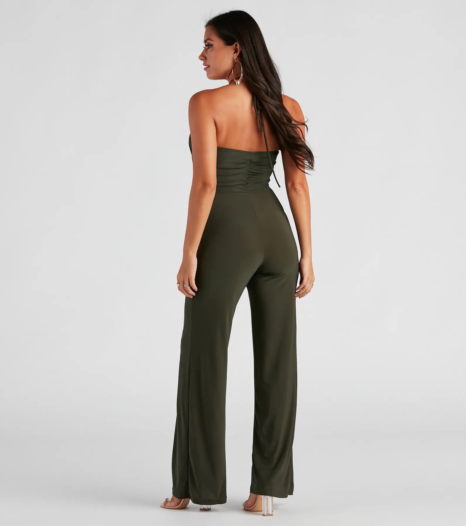 Feeling Flawless Halter Jumpsuit - Image 2