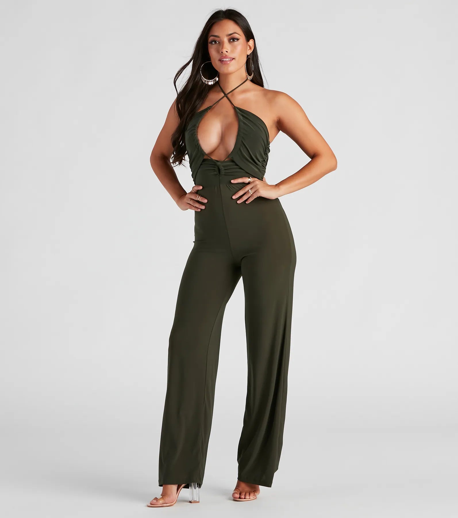 Feeling Flawless Halter Jumpsuit - Image 3