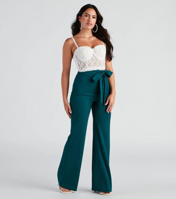 Sealed With Style Tie-Front Pants - Image 9