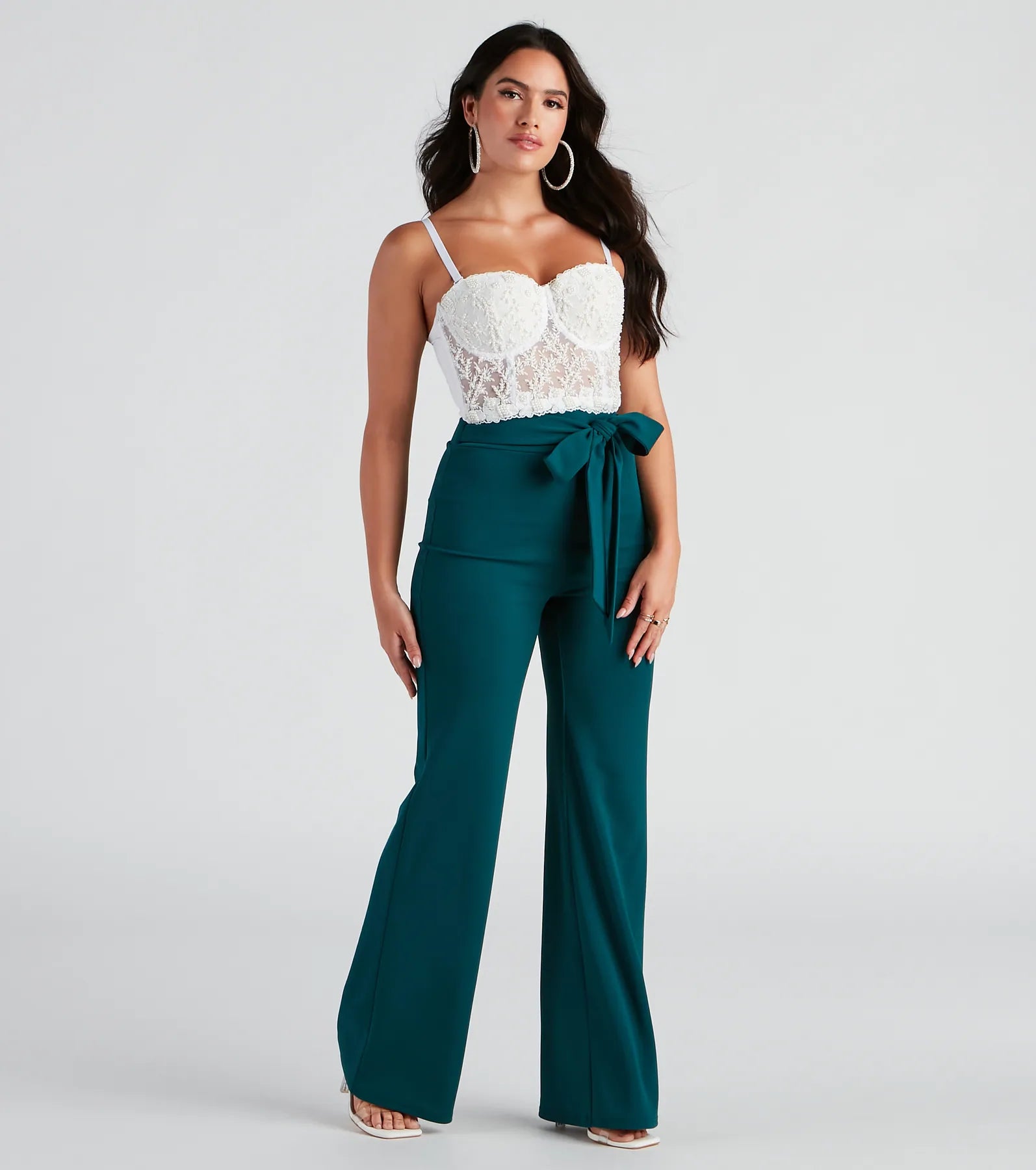 Sealed With Style Tie-Front Pants - Image 9
