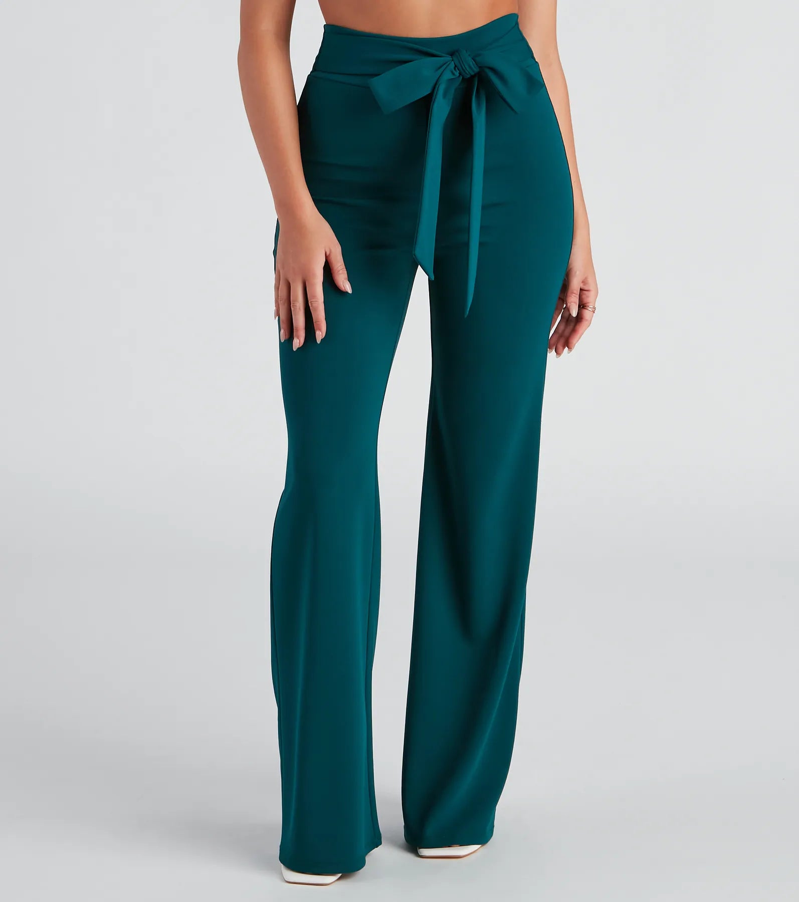 Sealed With Style Tie-Front Pants - Image 10