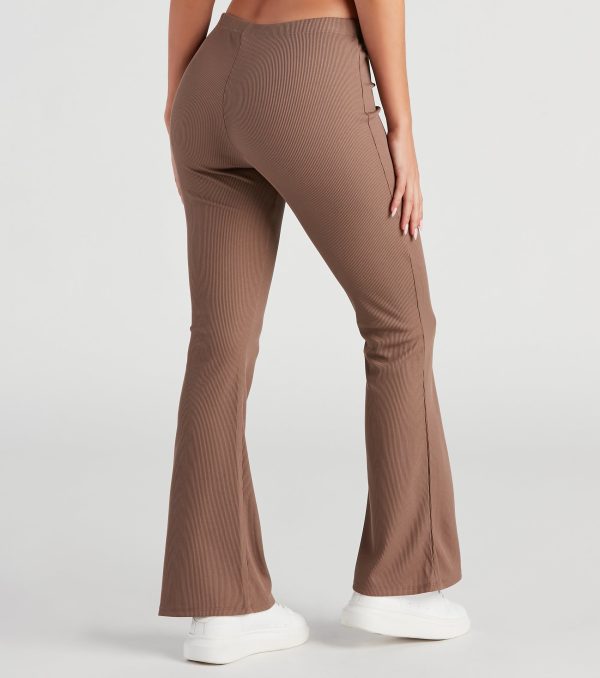 Casual Days Ribbed Knit Pants - Image 7