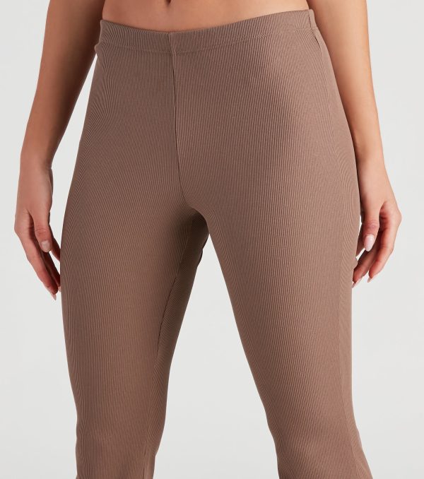 Casual Days Ribbed Knit Pants - Image 8