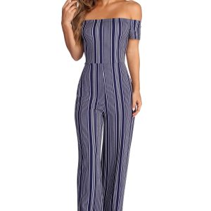 Summer In Stripes Jumpsuit