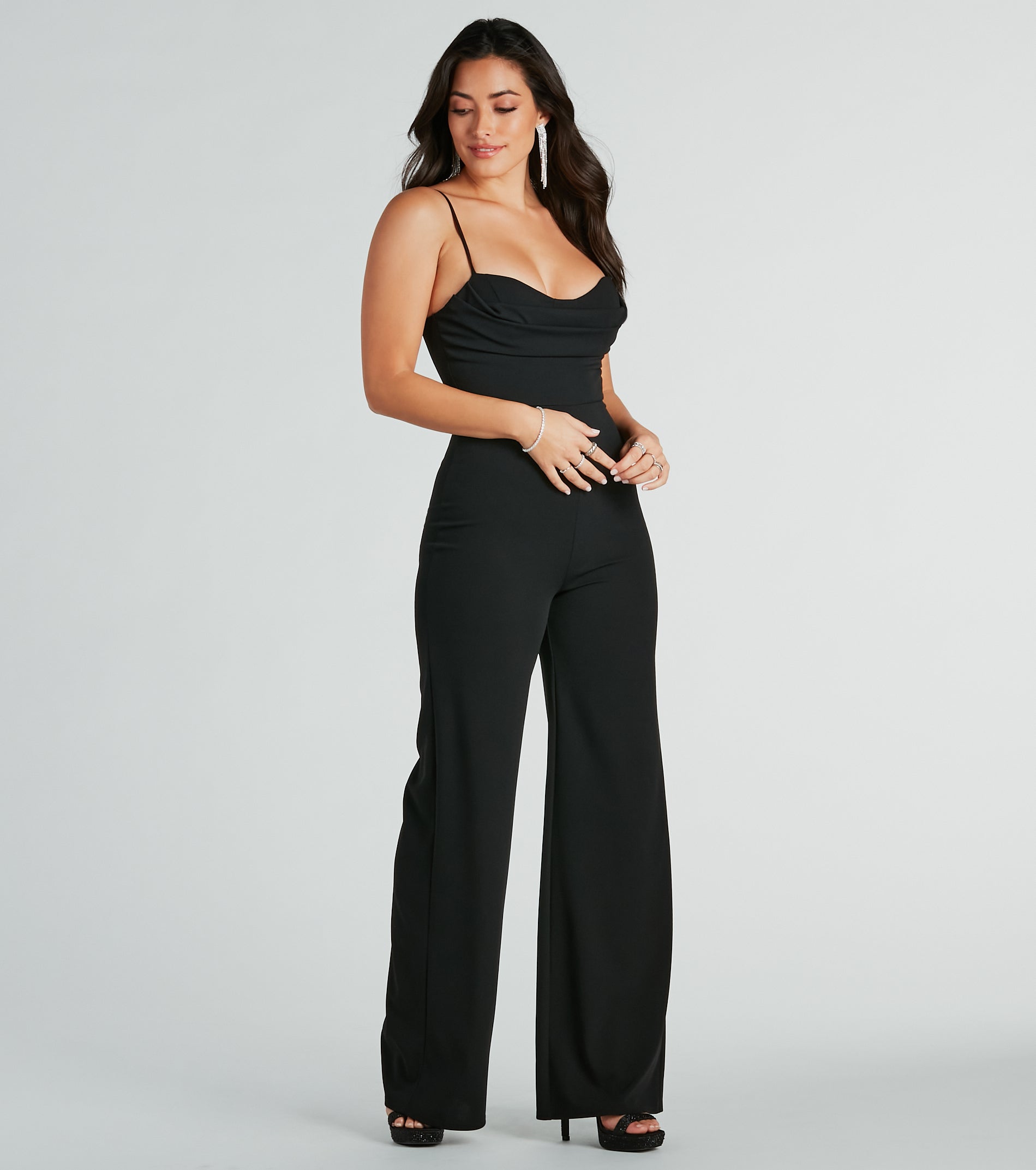 Effortless Moments Crepe Wide-Leg Jumpsuit - Image 5